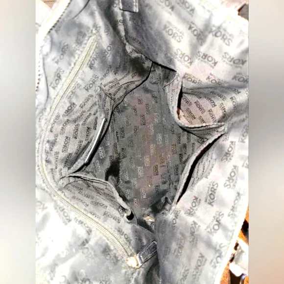 Michael Kors black monogram tote - Picture 12 of 15